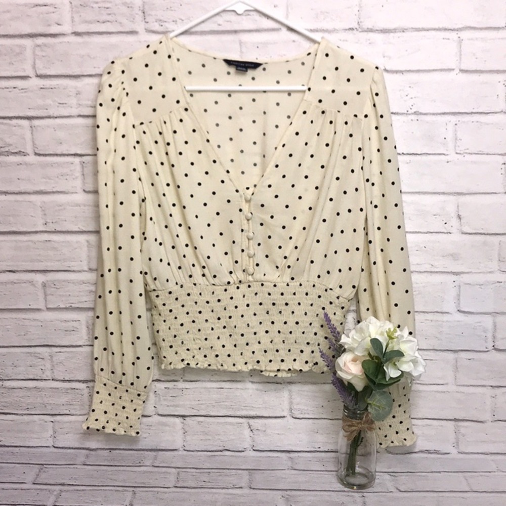 Beautiful Off-White Blouse - Picture 10 of 16